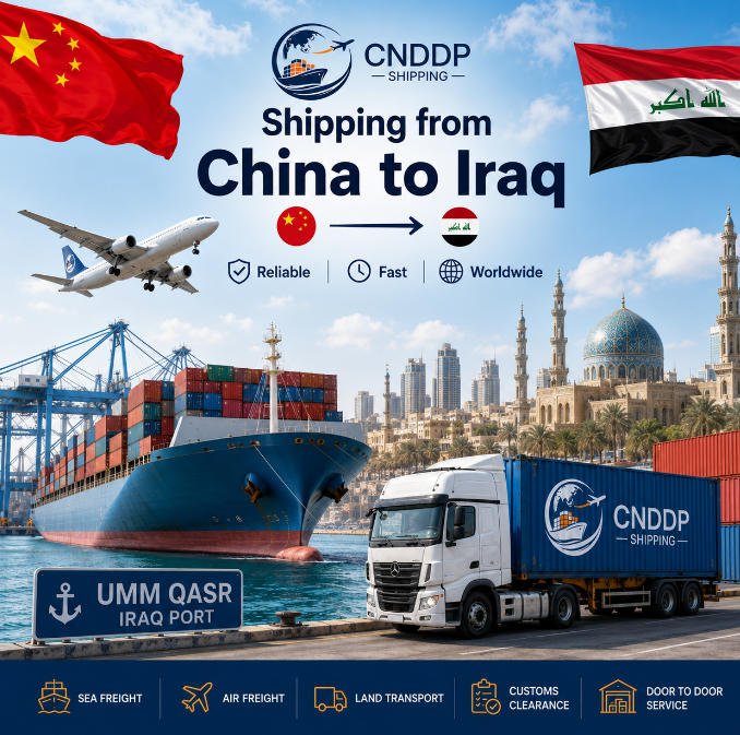 Shipping from China to Iraq