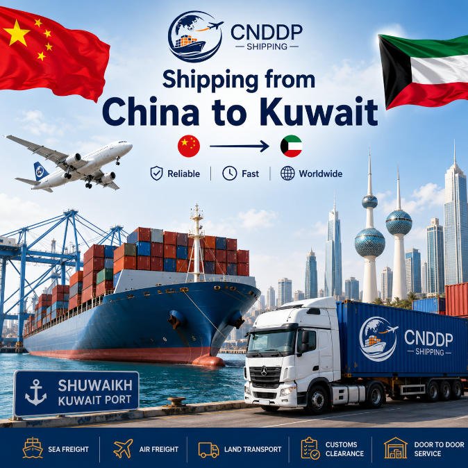 Shipping from China to Kuwait