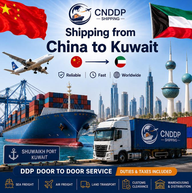 DDP shipping from China to Kuwait