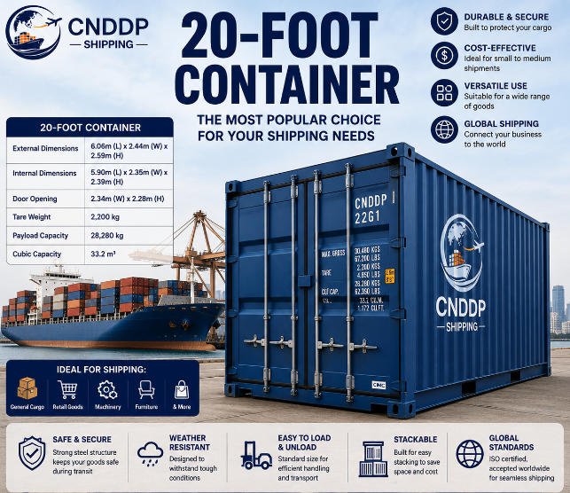Shipping a 20ft container from China