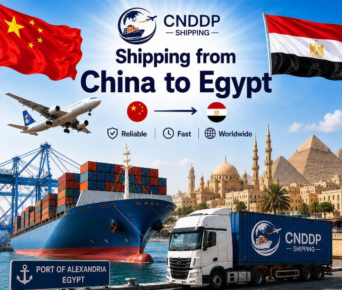 Shipping from China to Egypt