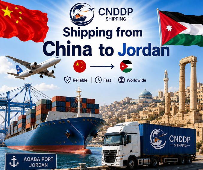 Shipping from China to Jordan