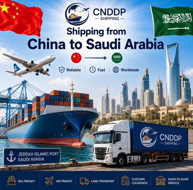 Shipping from China to Saudi Arabia
