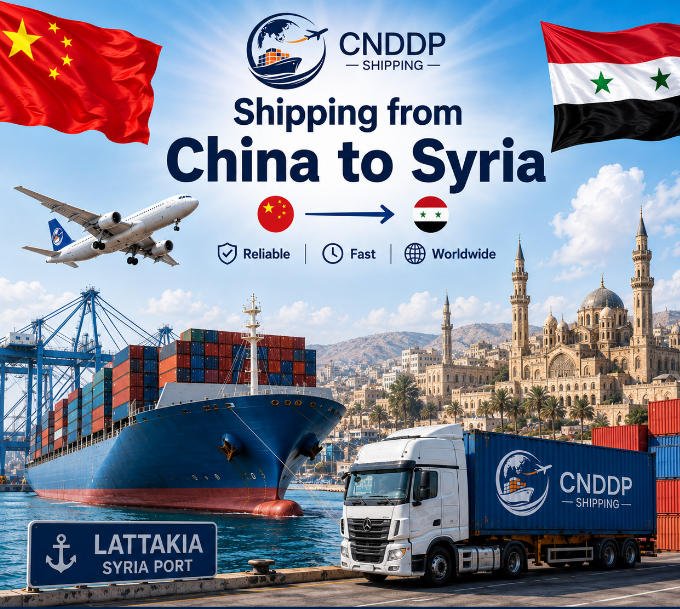 Shipping from China to Syria