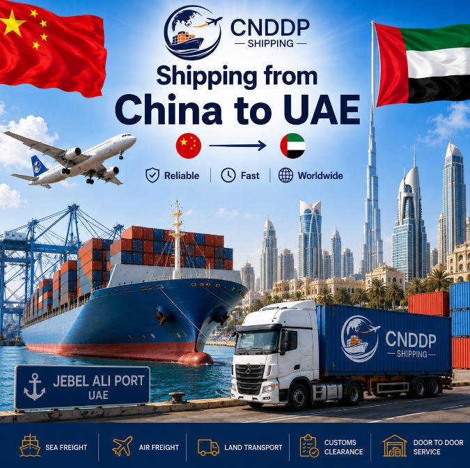 Shipping from China to the UAE