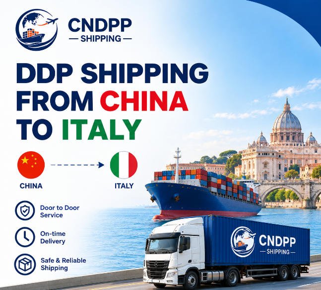 DDP Shipping from China to Italy